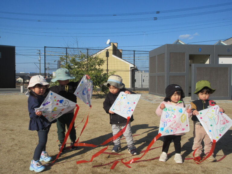凧あげにいきました