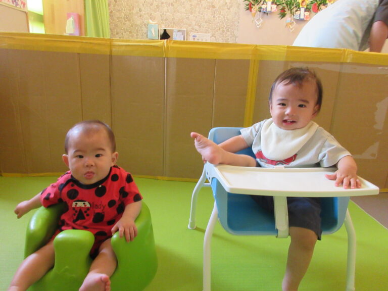こんなことできるようになったよ！！（０歳児）