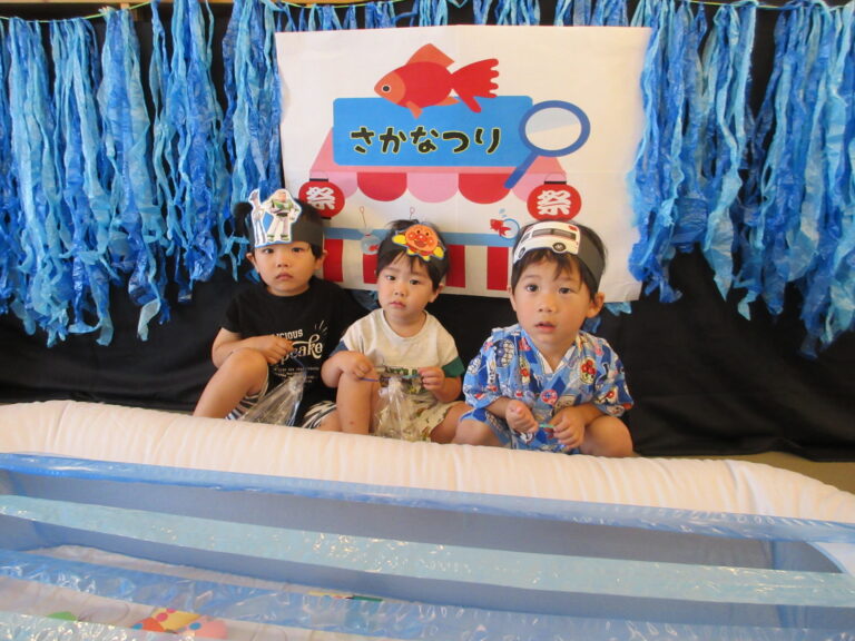 夏まつりごっこ楽しかったよ②