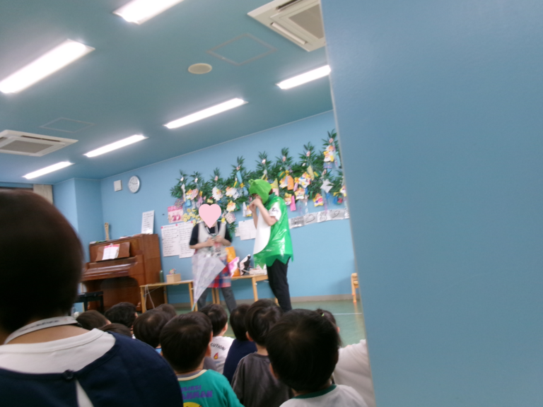 伊予くじら認定こども園のお誕生会🎂
