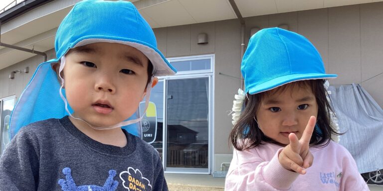 あめチーム 「お外で遊ぶの だ~いすき!」