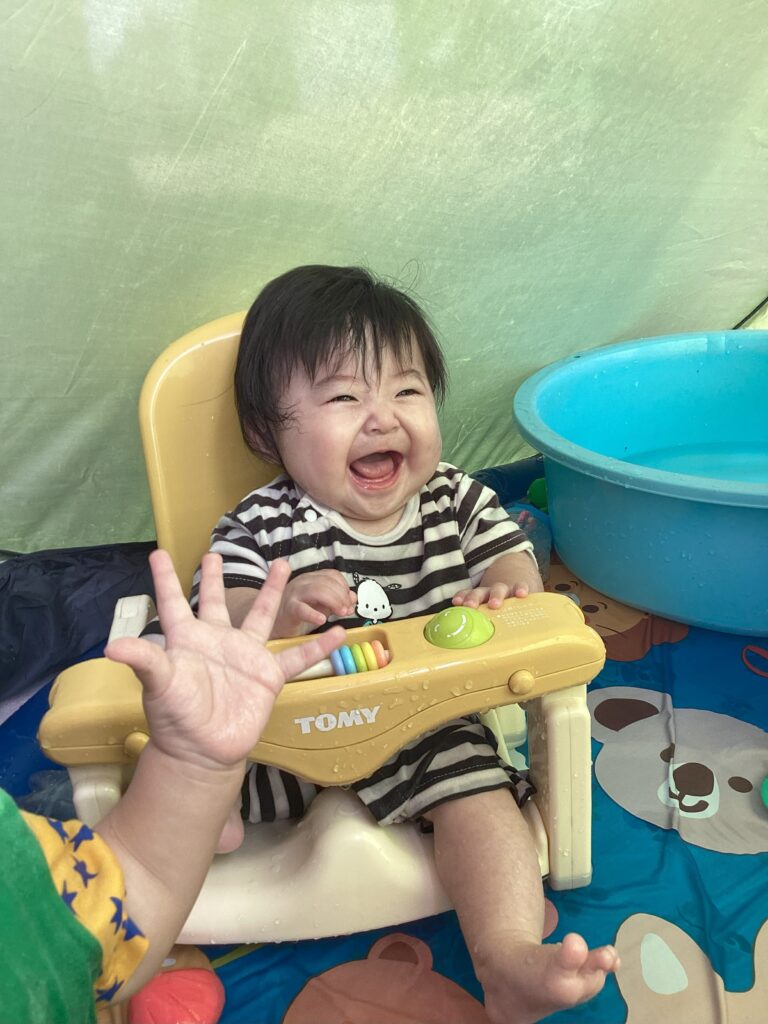 0歳児　うみチーム　「夏を満喫！！」