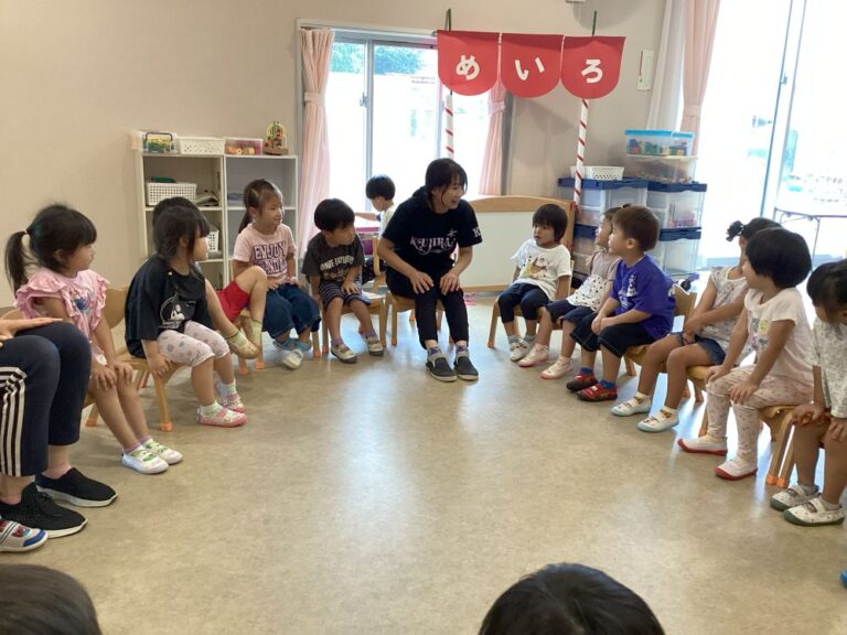 3歳児にじチーム「こんなことも、出来るようになったんだよ！」
