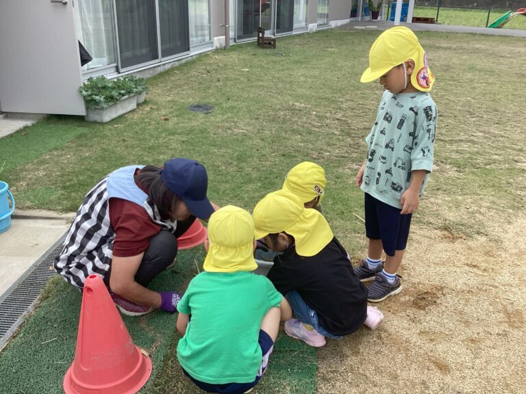 ４歳児　そらチーム「みんなでお手伝い！」