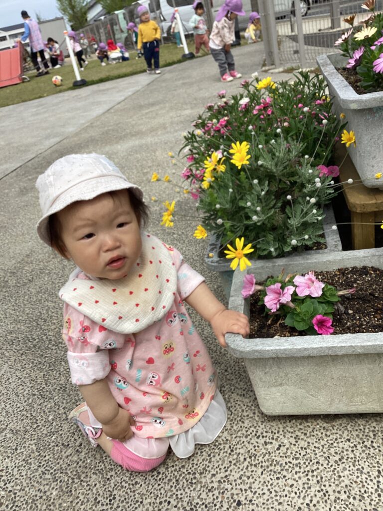 0歳児　うみチーム「はじめまして！！」