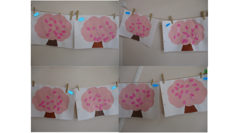 🌸りす組　3月の制作🌸