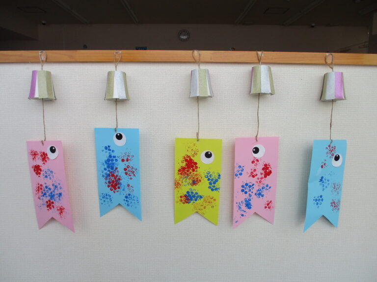 りすぐみ🎏こいのぼり制作