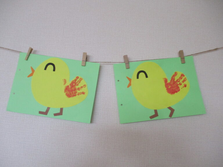 ひよこ組　４月・こいのぼり制作🐣🎏