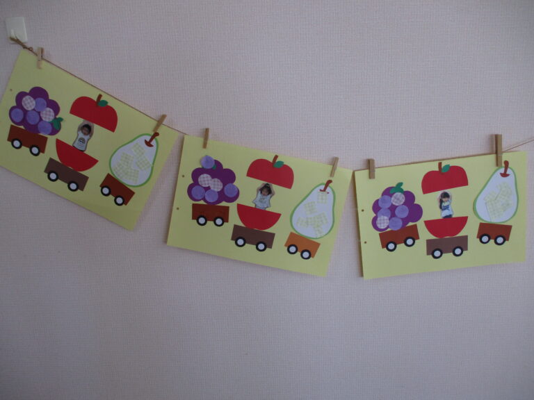 きりん組　制作『くだもの列車が出発しま～す🚋』