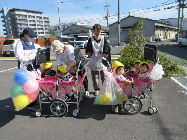 お散歩遠足（０歳うみ組）
