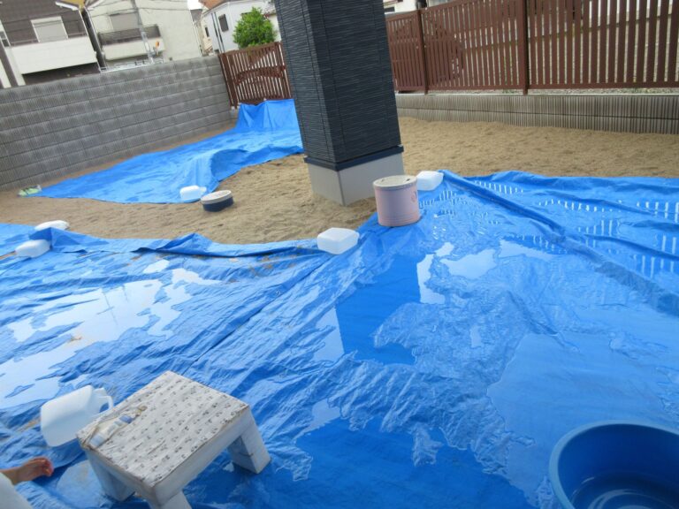 水風船で遊びました。（だいち組）