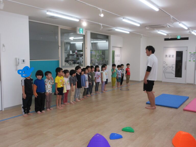 運動遊び教室2回目（そら組）