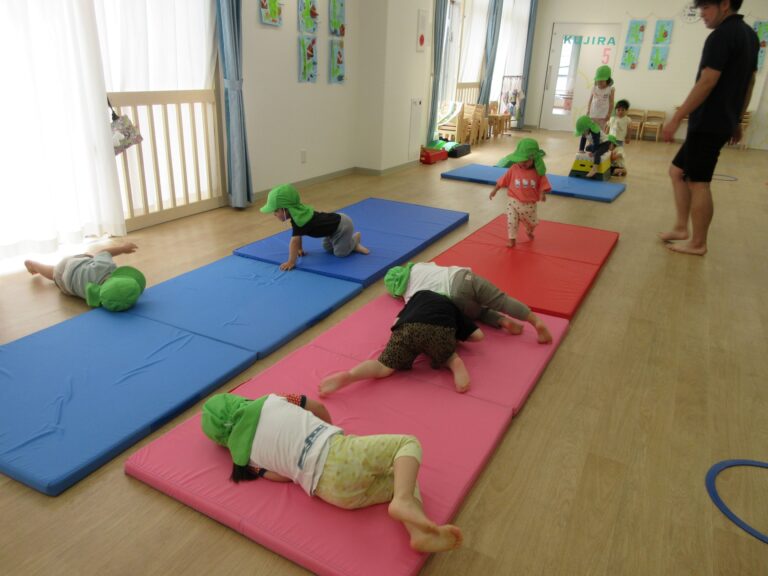 運動あそび教室（2,3歳）でした