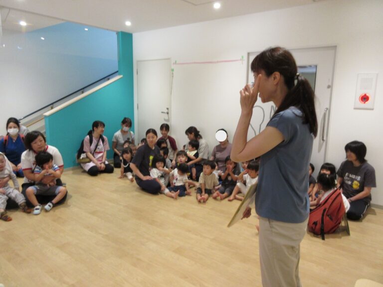 7月の避難訓練（火事）