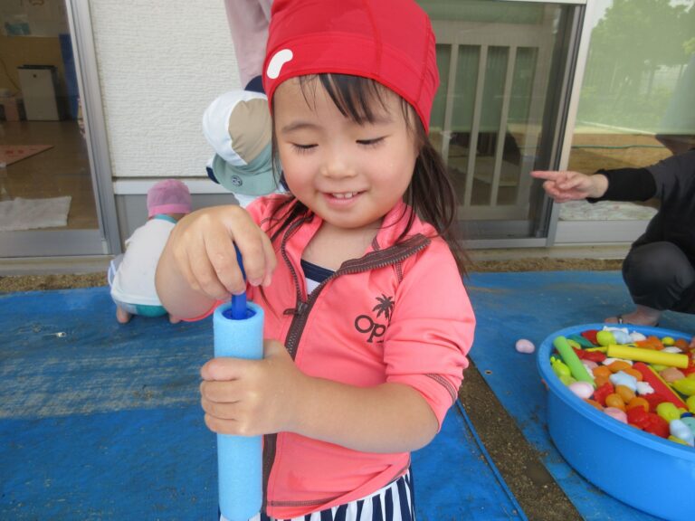 夏が来たよ！🐳（２歳　あめ組）