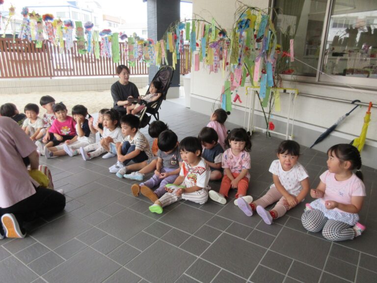 最近のにじぐみさん♪（３歳　にじぐみ）