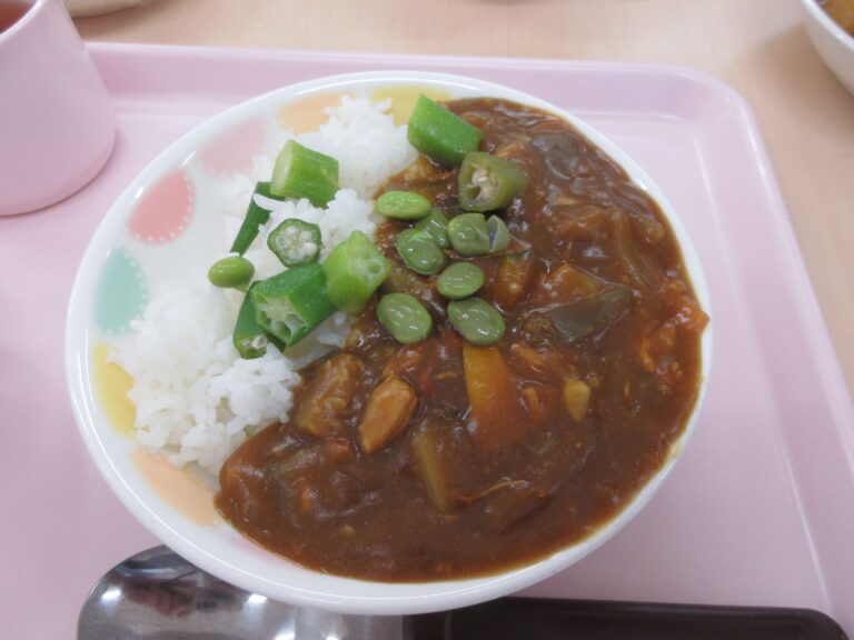 🍅夏野菜カレークッキング🍆(5歳　くじら組)