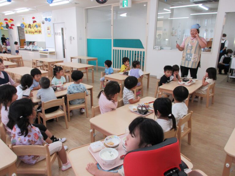 待ちに待ったクッキング♡（3歳　にじぐみ）