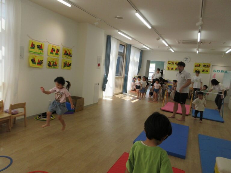 運動あそび教室（4歳そら組）