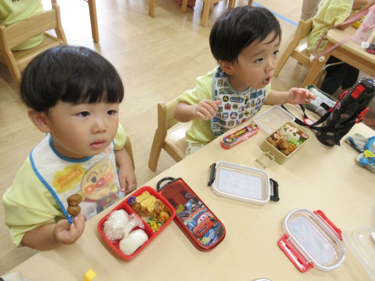 おいしかったおべんとう🍱✨(2歳 あめ組)