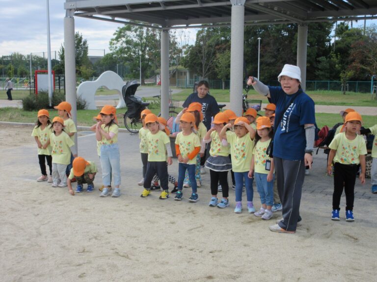 そら組（5歳）の遠足～久宝寺緑地～