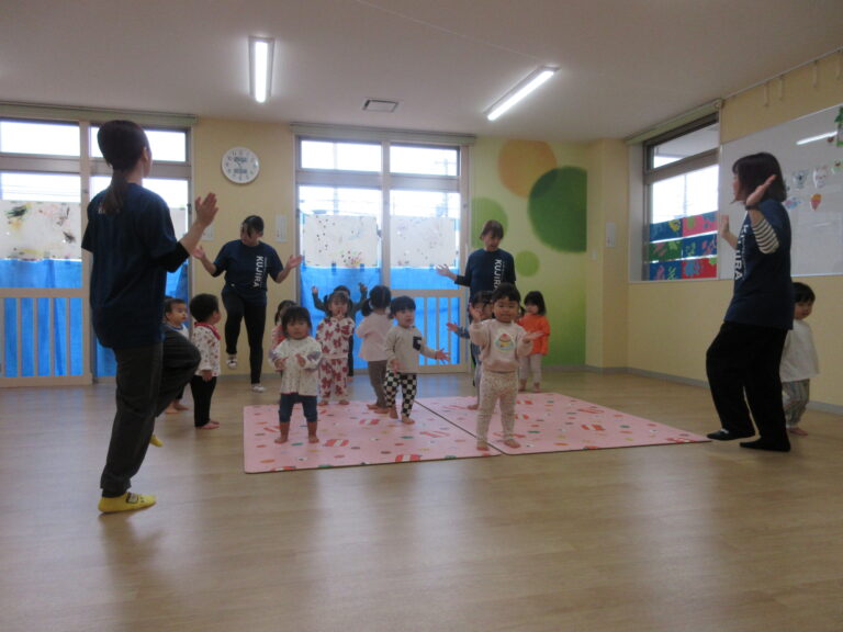 保育参観♪　（１歳　だいちぐみ）