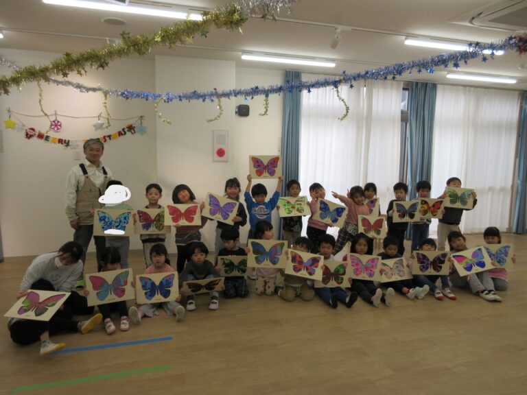 アート教室したよ🎨（４歳そら組）