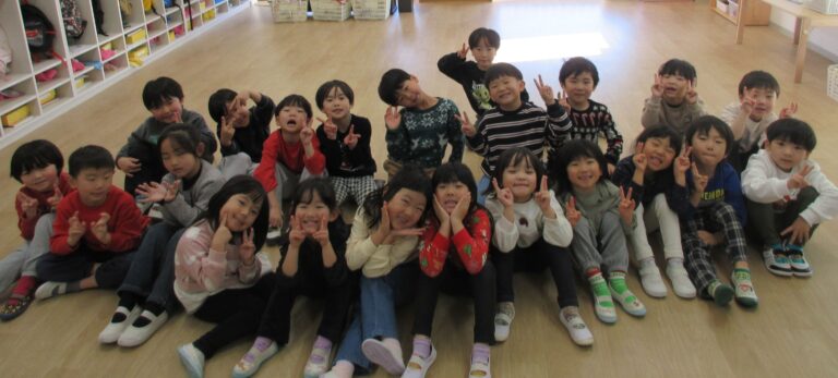 ２０２５から２０２６へ！(5歳　くじら組)