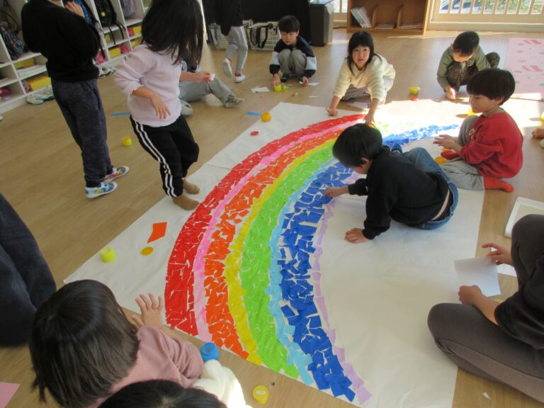 発表会準備～オズの世界ができるまで🌈～　(５歳　くじら組）