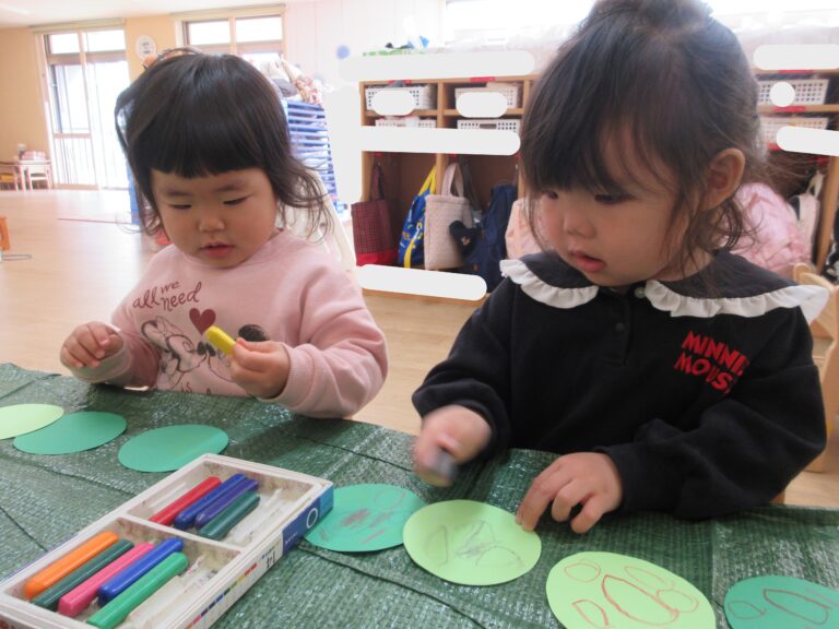 みんな大好きはらぺこあおむし🍎🍐（だいちぐみ）