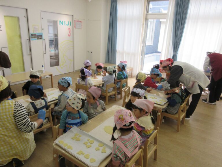 待ちに待ったクッキング！！🍪（3歳　にじぐみ）