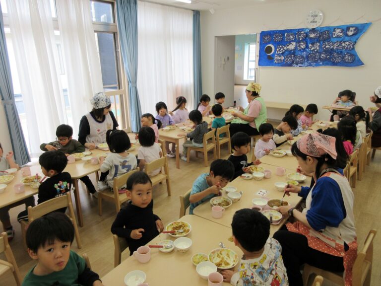 いっしょに給食2(3~5歳 にじ・そら・くじらぐみ)
