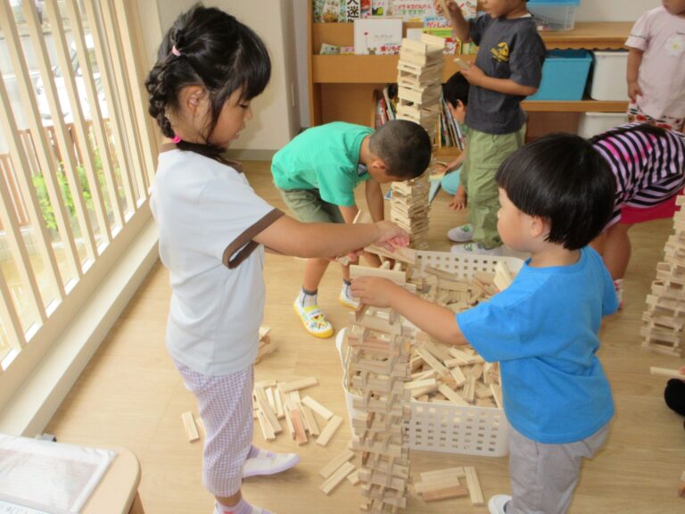 いっしょにあそぼう！（3～5歳　にじぐみ、そらぐみ、くじらぐみ）