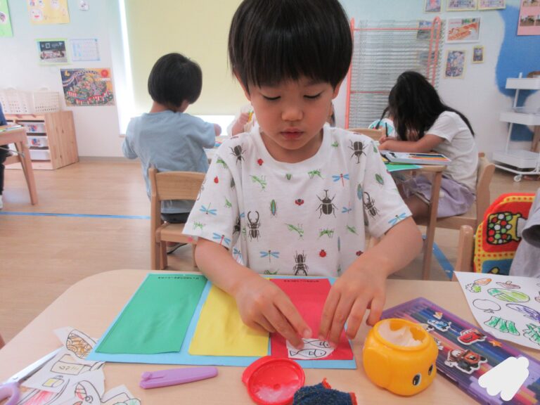 三大栄養素ランチョンマット登場！（５歳　くじらぐみ）