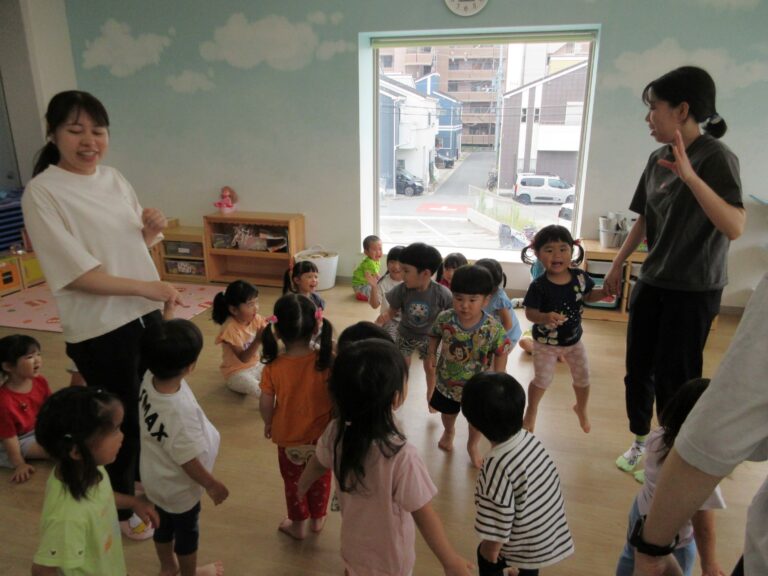 いっしょにあそぼう♡(2歳 4歳 あめぐみ そらぐみ)