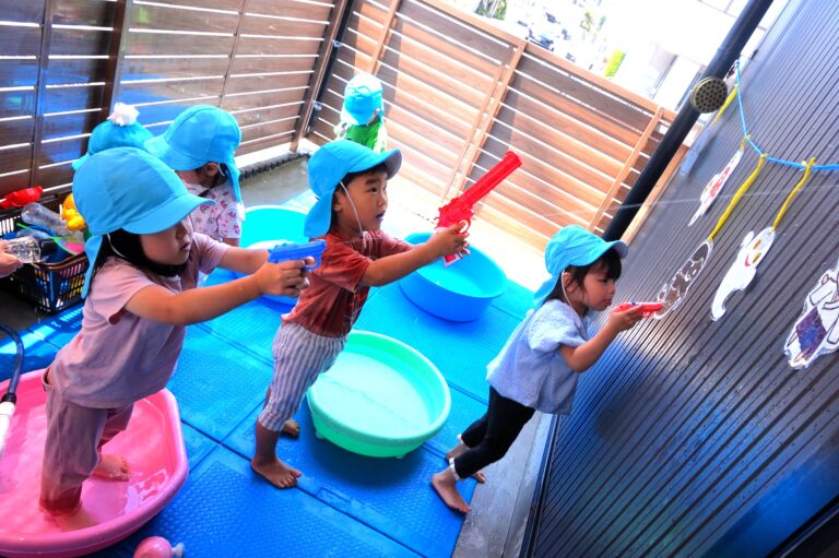 楽し～い♪水遊び🔫💧