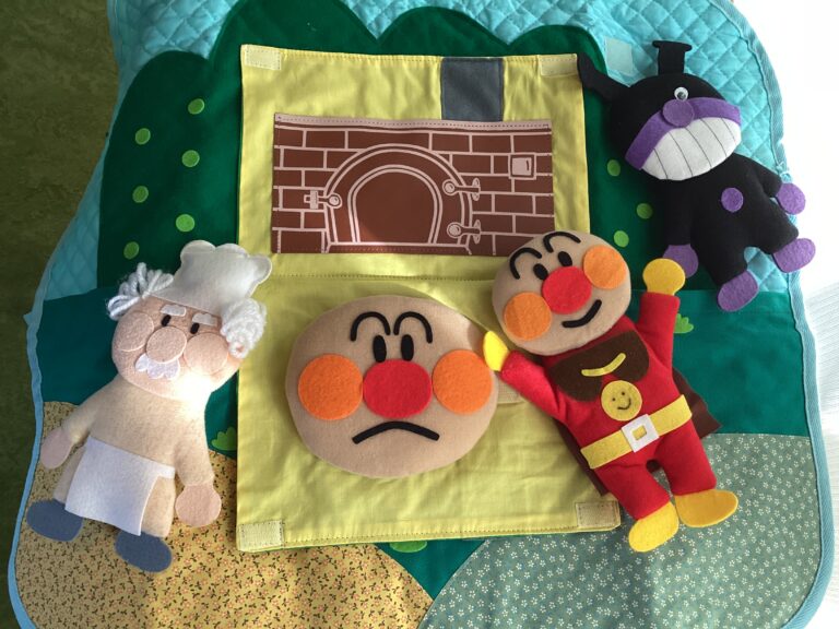 アンパンマンを作ろう♡うみチーム（0歳児）