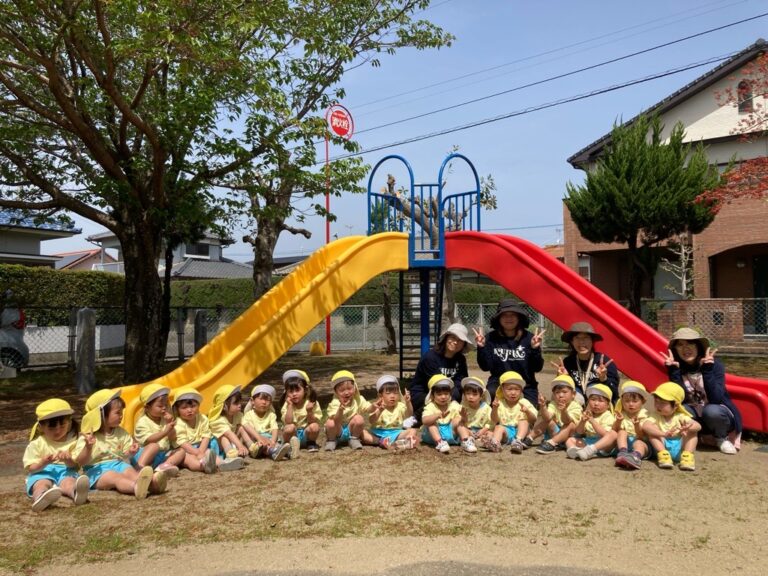 春の遠足☘️あめチーム（2歳児）