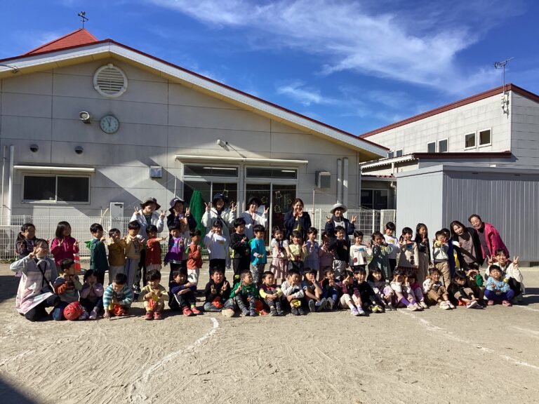 たんぽぽ園との交流会🤝くじらチーム　５歳児
