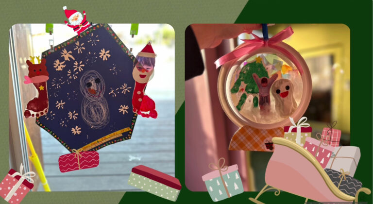 12月 あめチーム(2歳児)今月の製作⛄️