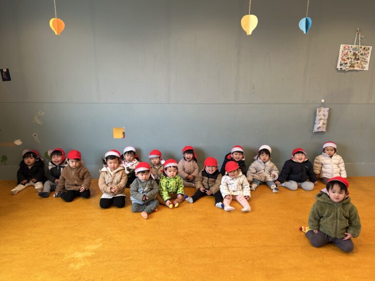 1月❄︎だいちチーム（1歳児）
