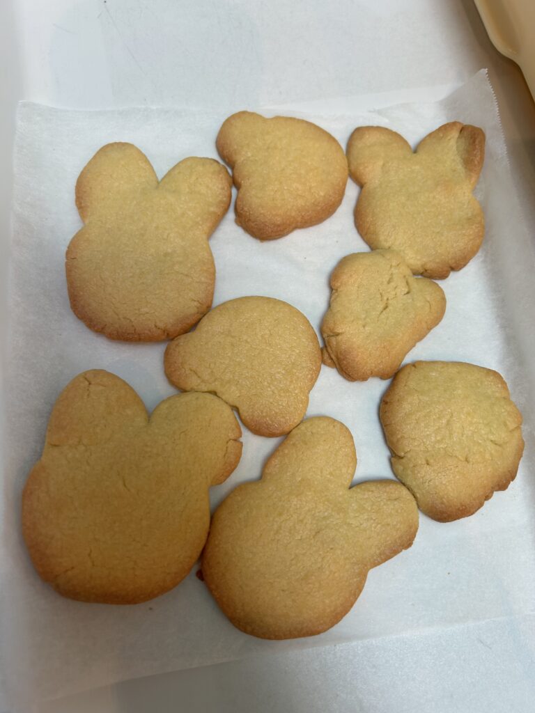 だいちチーム（１歳児）クッキー作り