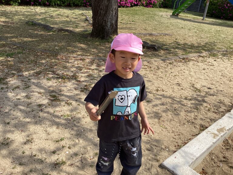 ４月地域活動ゴミ拾い（5歳児）