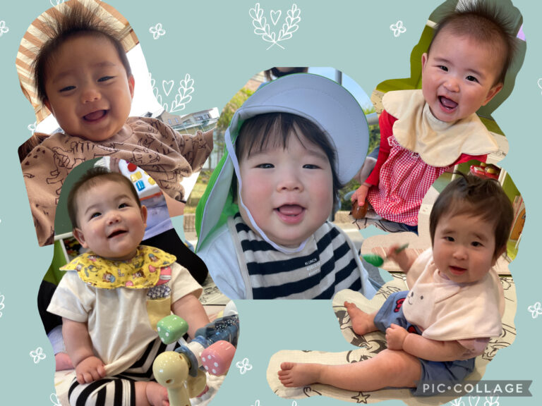 ４月🌸うみチーム（0歳児）