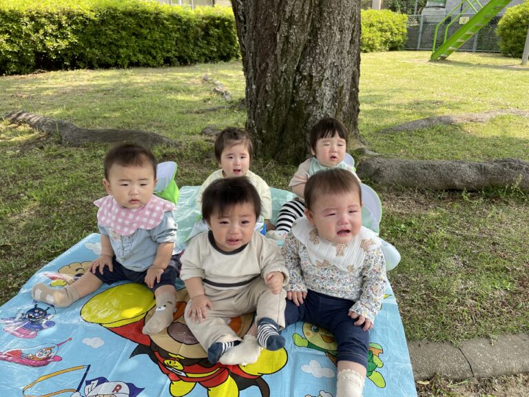 5月　うみチーム（0歳児）