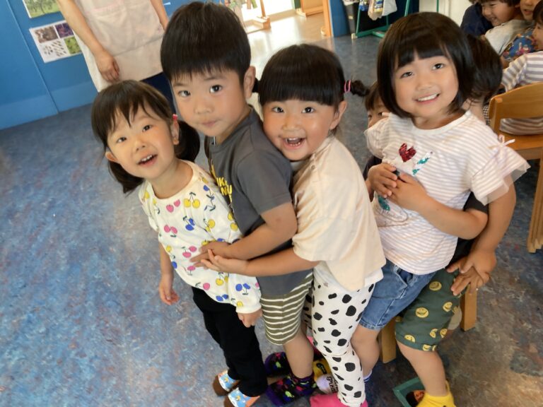 興味のあるものな〜んだ👀✨（3歳児・にじチーム）