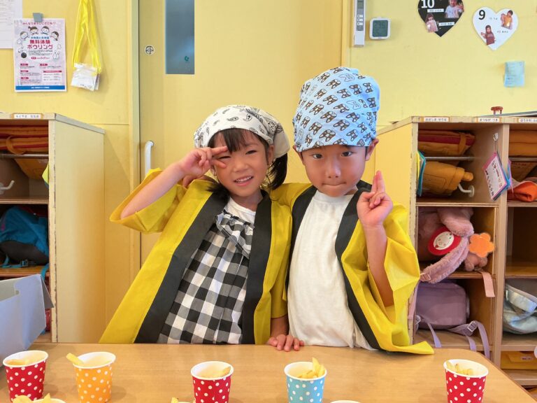 7月くじらチーム　夏のイベントといえば？？     （5歳児）💕