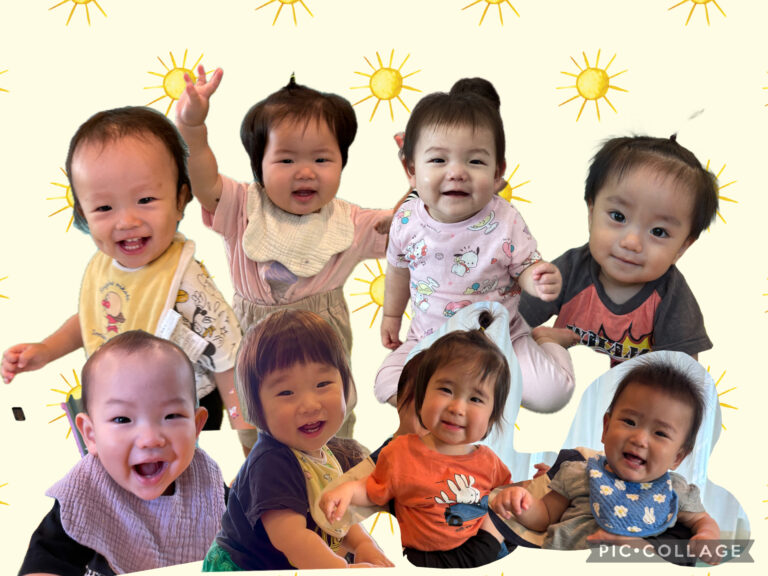 ７月　うみチーム（0歳児）