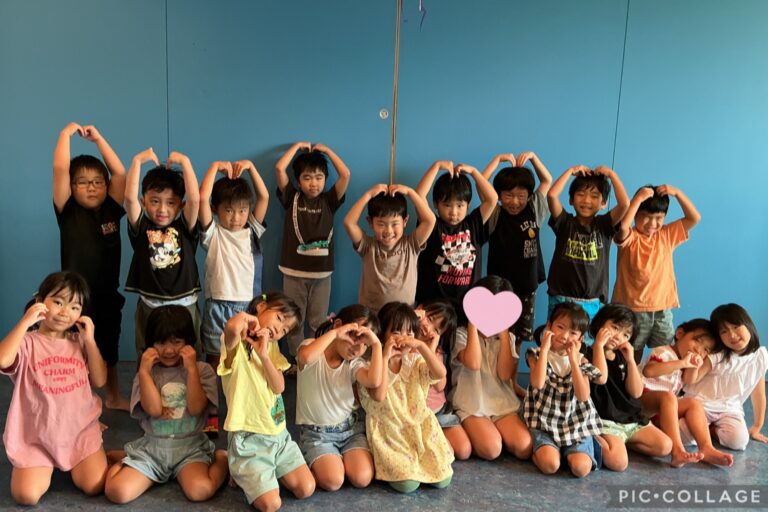 ８月　最高の笑顔！くじらチーム🍧②（5歳児）