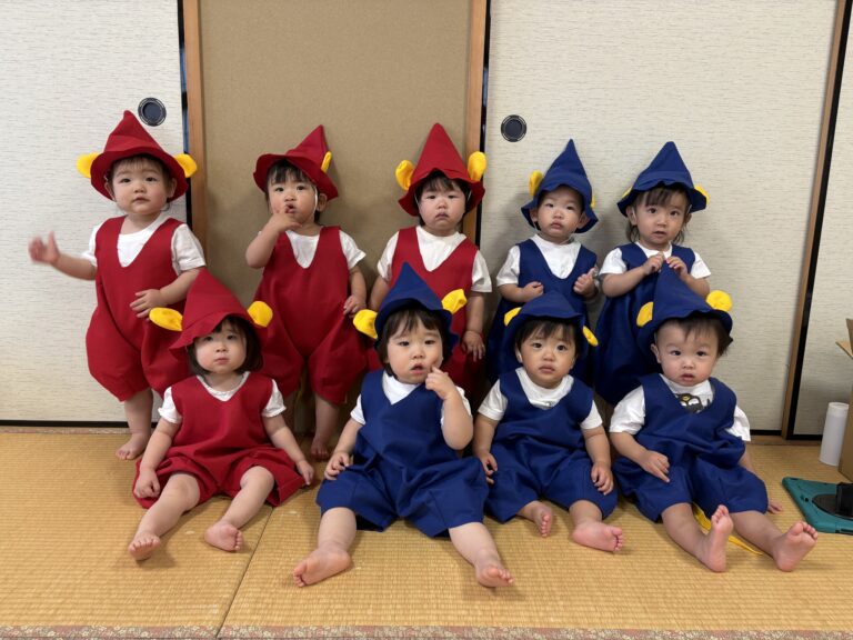 お天気がいい日は‥☀️うみチーム（0歳児）